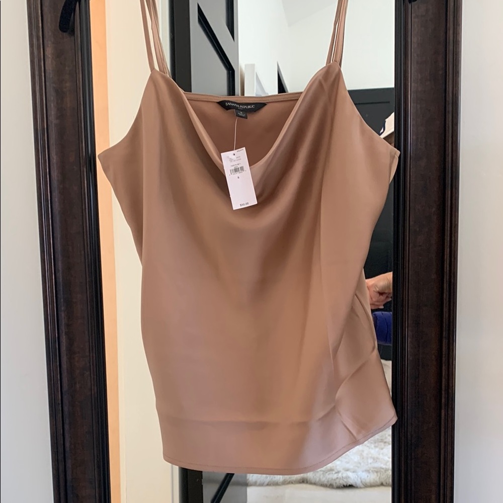 Elegant Tan Women's Top